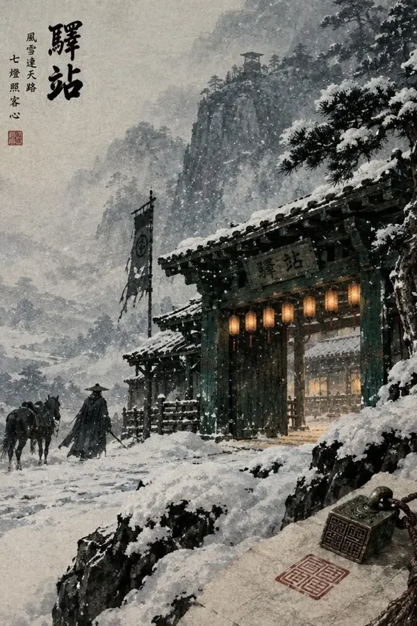 《七夜驿站》封面，热榜第 5 名